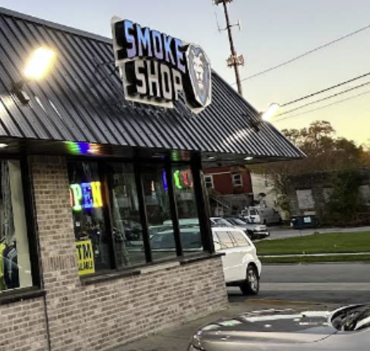 Photograph of Smoke Shop in the Chicago Heights area.